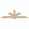 Ekena Millwork Redmond Rough Sawn Timber Gable Bracket, Douglas Fir, 84"W x 24"H x 4"D x 6"F, 7/12 Pitch GBW084X24X0406RED00RDF - alternate 1